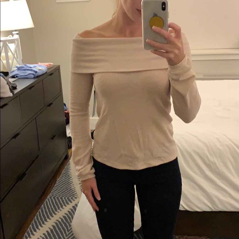 LuLus Off the shoulder sweater
